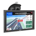 Xgody Sat Nav 9 Inch, Sat Navs For Cars Uk 2023 Truck Hgv Lorry Motorhome, Support Voice Guidance & Speed Limit Alerts