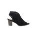 Sonoma Goods for Life Heels: Black Solid Shoes - Women's Size 9 1/2 - Peep Toe