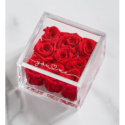 1-800-Flowers Flower Delivery Magnificent Roses You & Me Rose Box