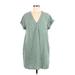 Gap Casual Dress - Shift: Green Polka Dots Dresses - Women's Size Medium