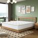 King Medium 12" Gel/Foam Mattress - Alwyn Home Stubbeman Gel Memory Foam Hybrid Mattresses | 76 H x 80 W 12 D in Wayfair