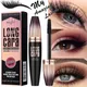 InjFibre-Mascara noir 4D maquillage pour les yeux allongement et recourbement des cils