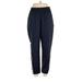 Zara Basic Active Pants - High Rise: Blue Activewear - Women's Size Medium