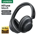 UGREEN-Écouteurs Bluetooth sans fil HiTune Max5 Hybrid Active Noise Cancelling Over Ear Médiateur