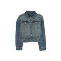 Gap Denim Jacket: Blue Print Jackets & Outerwear - Kids Girl's Size Large