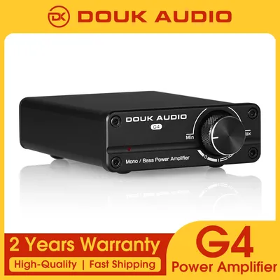 Douk Audio G4 Mini-Subwoofer / Vollfrequenz-Mono-Kanal-Digitalverstärker HiFi-Audio 100 W Image