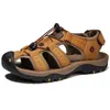 2023 echtes Leder Männer Schuhe Sommer Neue Große Größe männer Sandalen Männer Sandalen Mode Sandalen Hausschuhe Große Größe 38-47