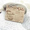 Kalender Sparen die Datum Magnet Holz Berg Sparen die Datum Nach Blatt Sparen Sie die Datum