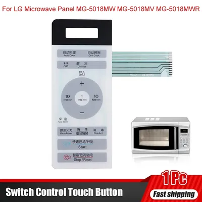 Membran Schalter Control Touch-Taste Für LG Mikrowelle Panel MG-5018MW MG-5018MV MG-5018MWR