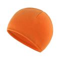 Winter Sports Skull Hat Warm Polar Fleece Beanie Thermal Cycling Hat Cap ( orange)