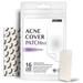 Avarelle Acne Cover Patch FIT (16 Count) Blemishes Patches Acne Spot Treatment for Zit with Tea Tree Calendula and Cica Oil for Face Neck & Back Vegan Cruelty Free (RECTANGULAR / 16 PATCHES)