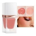 Melotizhi Cream Blush Liquid Blush Palette for Cheeks Lips Liquid Blushes Makeup Blendable Buildable Cheek Blushes Lightweight Liquid Blushes & Cheek Color Holder Blushes 15ml