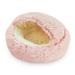 Apmemiss Clearance Small Dog Bed Donut Cuddler Nest Warm Soft Plush Faux Fur Washable Dog Bed with Non-Slip Bottom for Medium Small Dogs Snooze Sleeping Indoor (45cm/18in) Christmas Gifts