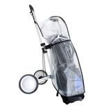 Zupora Golf Bag Rain Hood Cover Clear Heavy Duty Rain Cover for Golf Bag Golf Bag Rain Protection Cover for Golf Push Carts Waterproof Hood for Golf Bag Golf Club Bags Raincoat for Golfer