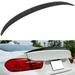 CCIYU Black ABS Rear Spoiler Wing Accessories for 2016 2017 2018 for BMW 420i 2014 2015 2016 for BMW 428i