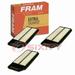 3 pc FRAM CA9564 Extra Guard Air Filters for 13780-78J00 149-1134 18-7935 8N-1574 AF1163F EF-4A TP1441 Intake Inlet Manifold Fuel Delivery Filters Fits select: 2003-2007 HONDA ACCORD