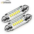 Ruiandsion 39mm LED Car Bulb 2pcs LED Dome Reading White Bulb Car Interior Light Replacement License Plate Light Map Light DC24V