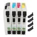 Ink Cartridges Compatible Refill Replacement With Permanent Chip 4 Colors For Inkjet Printer