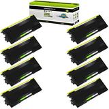 GREENCYCLE 8 Pack Compatible for Brother TN350 TN-350 Black Toner Cartridge Replacement with HL-2040 HL-2070N FAX-2820 FAX-2920 Printer