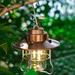 WSBDENLK New Portable Retro Camping Lamp Usb Rechargeable Camping Lantern Hanging Dimmable Led Tent Lantern Lightweight Camping Light for Courtyard Outdoor Outdoor Lamps for Camping