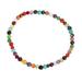 Everyday Rainbow,'Handmade Beaded Multicolored Bracelet'