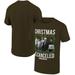 Men's Ripple Junction Olive Brown The Office Christmas is Cancelled Holiday Graphic T-Shirt