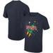 Men's Ripple Junction Heather Navy NASA Space Shuttle & Stars Holiday Graphic T-Shirt