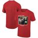 Men's Ripple Junction Heather Red The Office Greeting Card Holiday Graphic T-Shirt