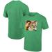 Men's Ripple Junction Heather Kelly Green The Office I Would Like To Be Elf Holiday Graphic T-Shirt