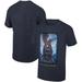 Men's Ripple Junction Heather Navy The Polar Express Holiday Graphic T-Shirt