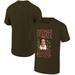Men's Ripple Junction Olive Brown Elf I'm Actually Human Holiday Graphic T-Shirt