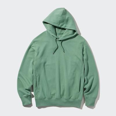 Uniqlo - Pullover Hoodie - Green - XL