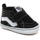 Lauflernschuh VANS "SK8-Hi Crib" Gr. 16, schwarz-weiß (schwarz, weiß) Schuhe Sportschuhe