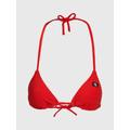 Triangel-Bikini-Top CALVIN KLEIN SWIMWEAR "TRIANGLE-RP" Gr. S (36), N-Gr, rot (cajun red) Damen Bikini-Oberteile Ocean Blue