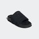 Badesandale ADIDAS ORIGINALS "ESSENTIAL ADILETTE" Gr. 38, schwarz (core black, core black) Schuhe Strandschuhe