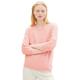 Sweatshirt TOM TAILOR DENIM Gr. XXL, pink (crystal pink) Damen Sweatshirts