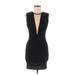 TOBI Casual Dress - Sheath: Black Dresses - Women's Size Medium