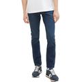 Slim-fit-Jeans TOM TAILOR DENIM "Piers Slim" Gr. 36, Länge 34, blau (dark blue denim) Herren Jeans Slim Fit