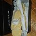 Coach Shoes | Coach Brooklyn Leather Sandal, Vanilla (Yellow) Color, Size 9-B. | Color: Yellow | Size: 9