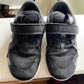 Nike Shoes | Durable Black Nike Velcro Shoes - Size 10, Perfect For Play And School | Color: Black/White | Size: 10b