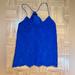 J. Crew Tops | Blue J. Crew Lace Top Size 0 | Color: Blue | Size: 0