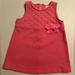 Lilly Pulitzer Dresses | Lilly Pulitzer Baby Dress Quilted Pink Size 12/18 Months Bow With Back Zipper | Color: Pink | Size: 12-18mb