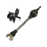 1999 Volkswagen Golf Front Axle and Steering Knuckle Kit - Detroit Axle