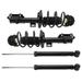 2018-2021 Kia Rio Front and Rear Shock Strut and Coil Spring Kit - TRQ SKA33267