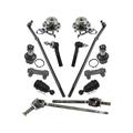 2006-2008 Dodge Ram 3500 Front Axle Wheel Hub Ball Joint Tie Rod Kit - TRQ PSA27587