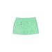 Izod Golf Active Skort: Green Solid Activewear - Women's Size 6