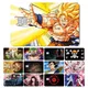 Autocollant de carte de débit Dragon Ball film de peau face avant Anime cool One Piece Luffy