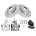 2012 Volkswagen GTI Rear Brake Pad Rotor and Caliper Set - TRQ