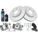 2008-2011 Mitsubishi Lancer Front Brake Pad Rotor and Caliper Set - TRQ