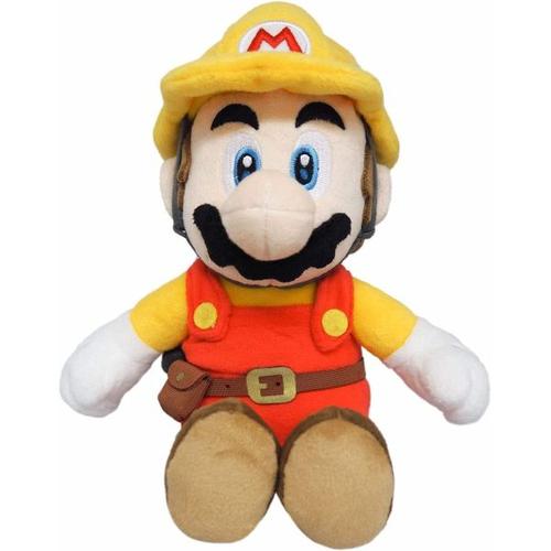 Nintendo Super Mario Maker 2 (Bauarbeiter), Plüsch, 25 cm